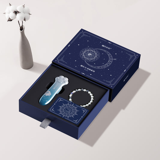 Meowkit Cat Paw Metal Cutter Gift Set – 12 Astrology-Inspired Designs with Premium Full-Steel Casing, Built to Last