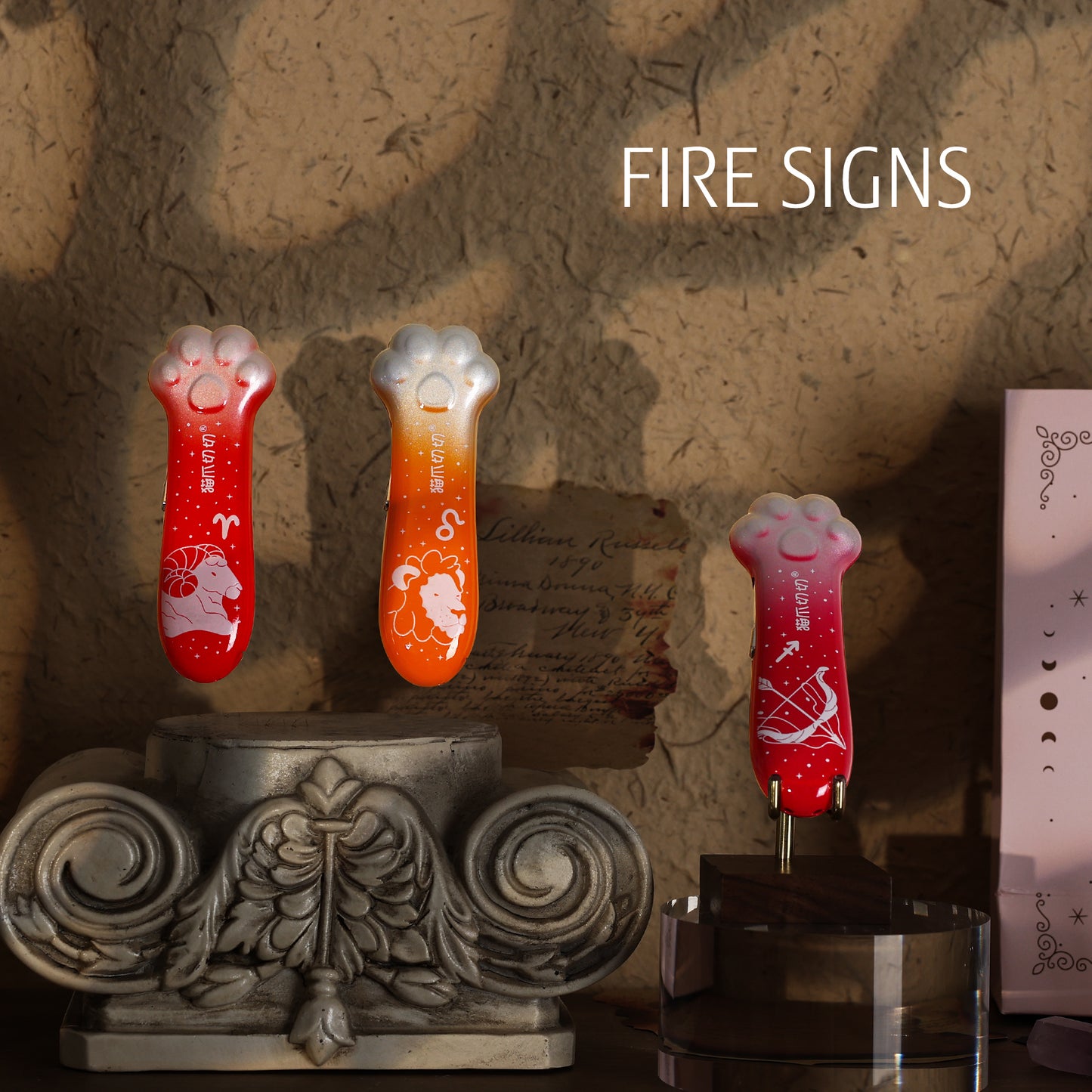 Meowkit Cat Paw Metal Cutter Gift Set – 12 Astrology-Inspired Designs with Premium Full-Steel Casing, Built to Last