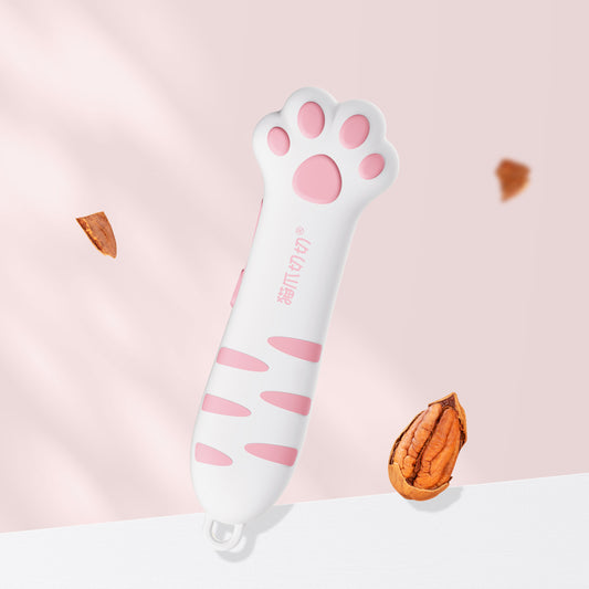 Meowkit cute cat paw box cutter - Sakura pink