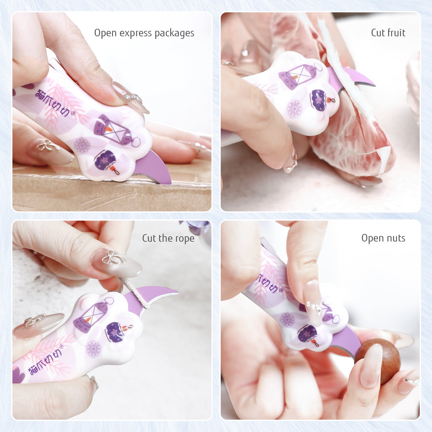 Meowkit Fluffy Blind Box β 25FW Cute Cat Claw Box Cutter