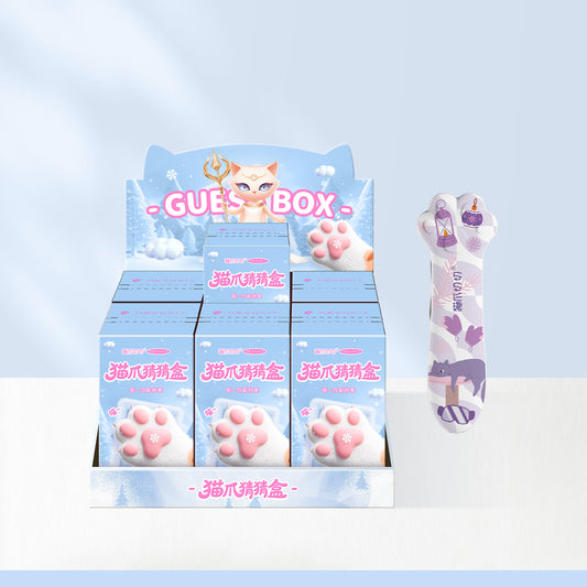 Meowkit Fluffy Blind Box – 25FW Cute Cat Claw Box Cutter