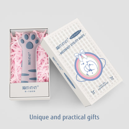 Meowkit Cute Cat Claw Box Cutter – Blueberry Snow Mountain