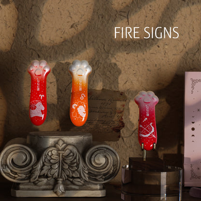 Meowkit Cat Paw Metal Cutter Gift Set – 12 Astrology-Inspired Designs with Premium Full-Steel Casing, Built to Last