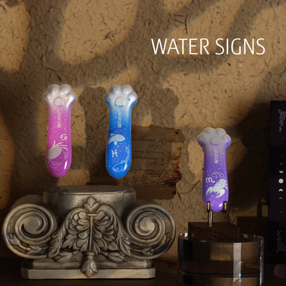 Meowkit Cat Paw Metal Cutter Gift Set – 12 Astrology-Inspired Designs with Premium Full-Steel Casing, Built to Last