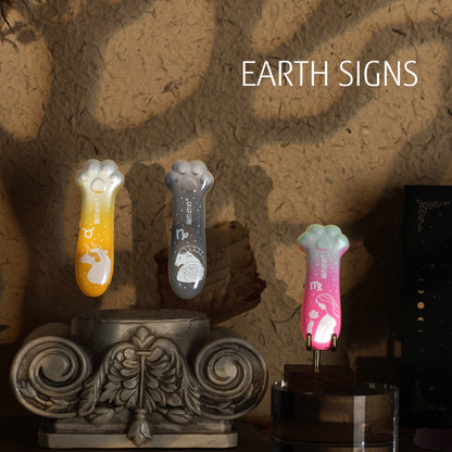 Meowkit Cat Paw Metal Cutter Gift Set – 12 Astrology-Inspired Designs with Premium Full-Steel Casing, Built to Last