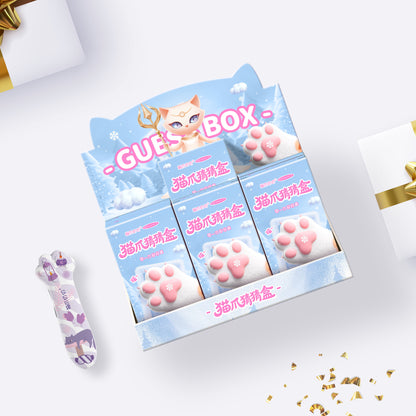 Meowkit Fluffy Blind Box – 25FW Cute Cat Claw Box Cutter