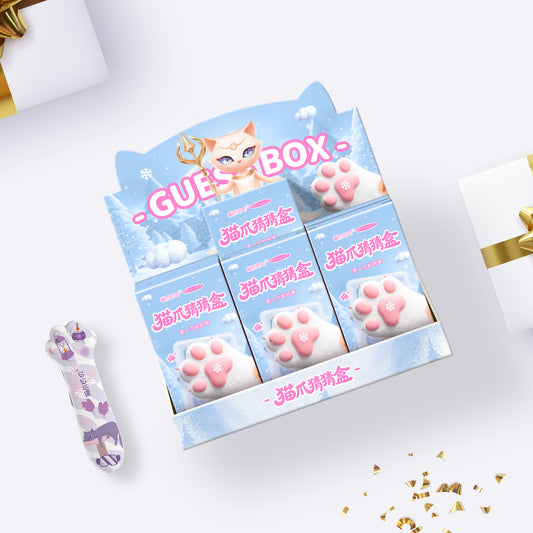 Meowkit Fluffy Blind Box – 25FW Cute Cat Claw Box Cutter